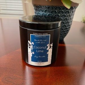 100% Soy Candle Coconut Lime Scent